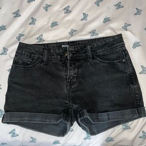 Black BDG shorts.